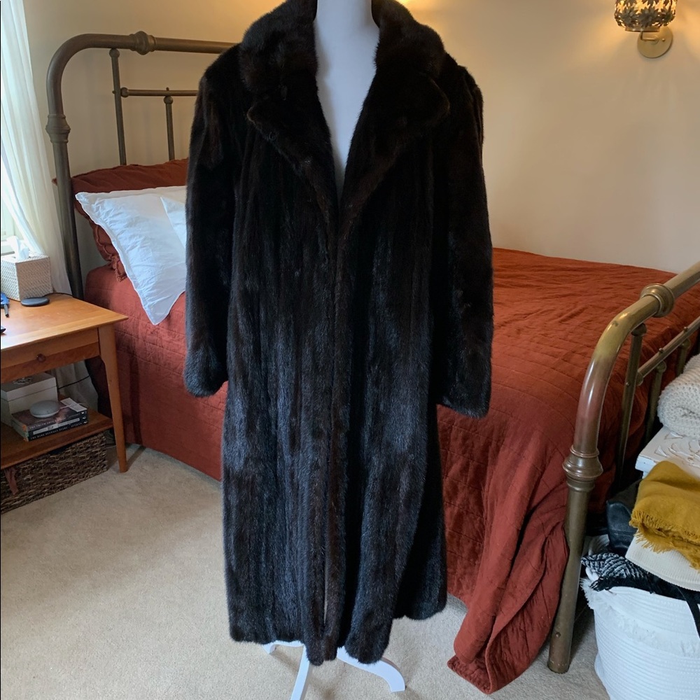 Mahogany Mink Coat